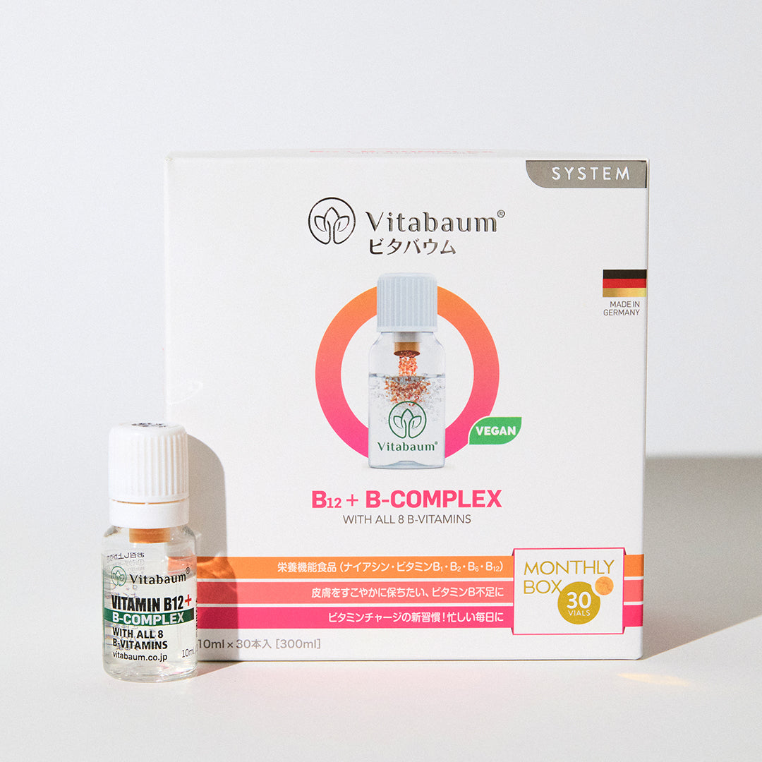 Vitabaum B12+ B-COMPLEX / <br>ビタバウム ビーコンプレックス <br>30本入り