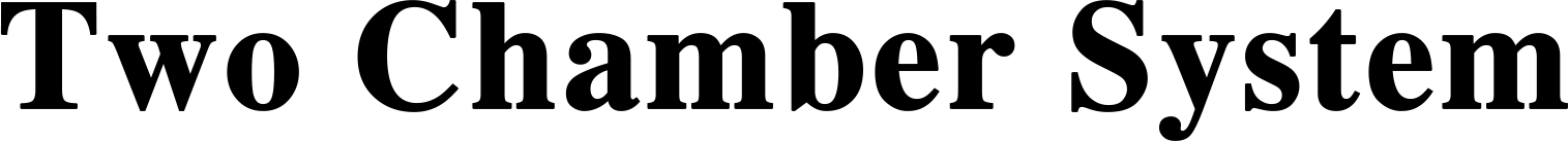 Two Chamber System